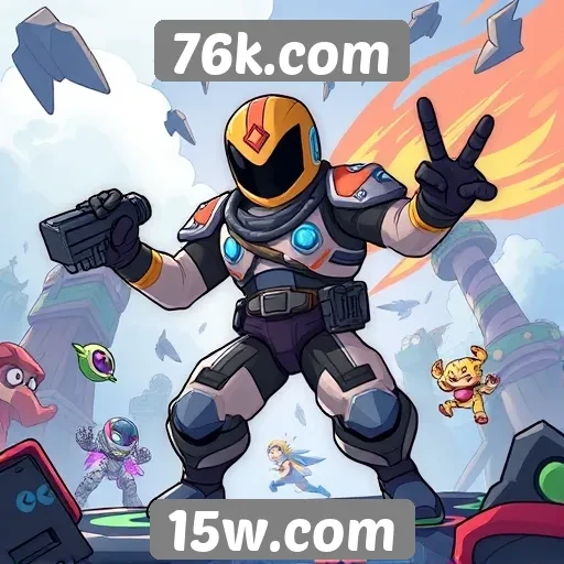 Análise de jogos populares no site 76k.com