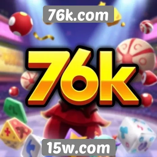 Variedade de jogos disponíveis no 76k.com